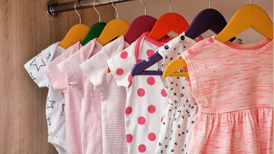 Cómo organizar la ropa del bebé 