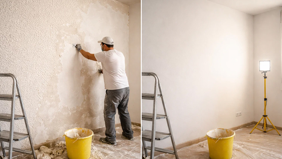 De gotelé a diseño moderno: todo lo que debes saber para un resultado impecable De gotelé a diseño moderno: todo lo que debes saber para un resultado impecable