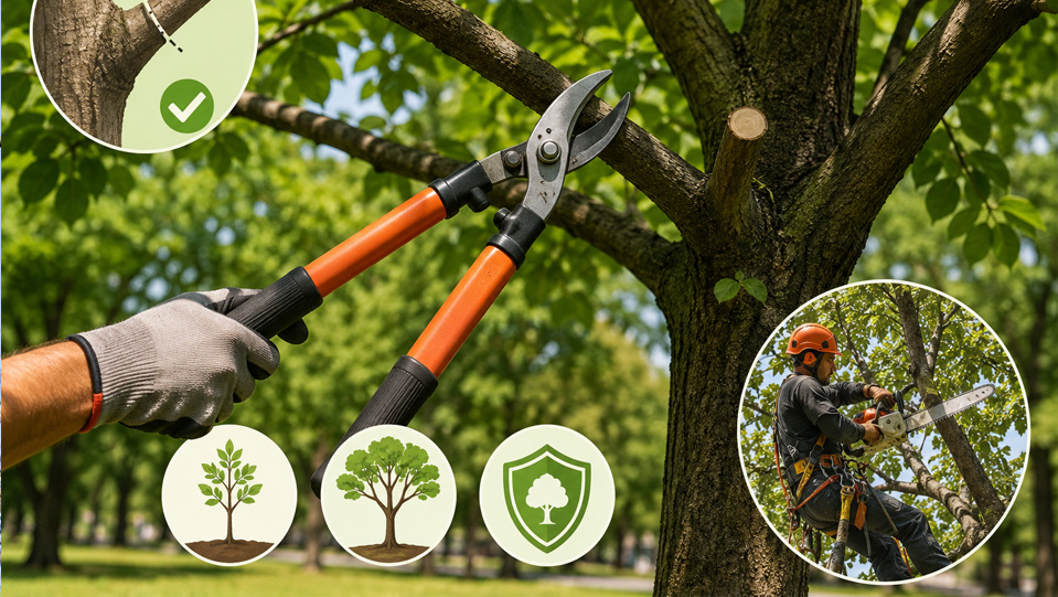Tipos de poda más utilizados en arboricultura Tipos de poda más utilizados en arboricultura